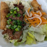 Special fried rice with vegan pork at Pho Vina in Burien