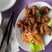 Vegan fried pork at Pho Vina in Burien