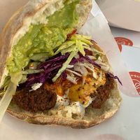 Linsen Falafel  at mit & ohne in Zurich