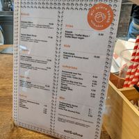 menu at mit & ohne in Zurich