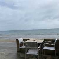 Nice view  at Fins Beach Cafe in Sandown
