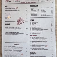Menu2  at De Duinerij in Bergen Aan Zee