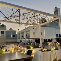 Great View at 5SENSES Restaurant in Santorini