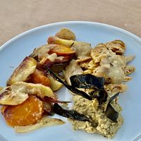 This was the chicen meal at 5SENSES Restaurant in Santorini