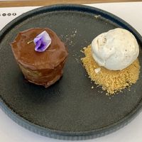 Incredible desert  at 5SENSES Restaurant in Santorini