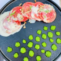 Ravioli at 5SENSES Restaurant in Santorini