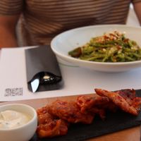 Tomato fritters  at 5SENSES Restaurant in Santorini