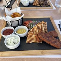 Kebab at 5SENSES Restaurant in Santorini