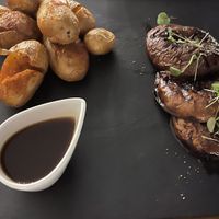 Found steak at 5SENSES Restaurant in Santorini