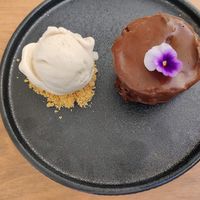 Aco scandal dessert at 5SENSES Restaurant in Santorini