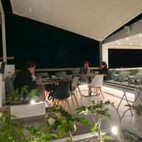 Rooftop dining at 5SENSES Restaurant in Santorini