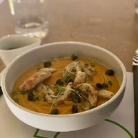 Field Shrimps at 5SENSES Restaurant in Santorini