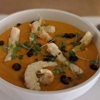 Main: Field Shrimps at 5SENSES Restaurant in Santorini