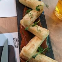 Cheese sticks at 5SENSES Restaurant in Santorini
