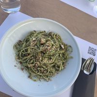 Kale pesto pasta  at 5SENSES Restaurant in Santorini