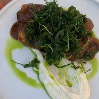 eggplant dish   at 5SENSES Restaurant in Santorini