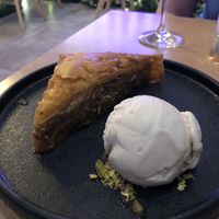 Baklava  at 5SENSES Restaurant in Santorini