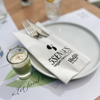   at 5SENSES Restaurant in Santorini