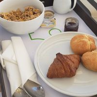 Brunch - mediterranean medley :( at 5SENSES Restaurant in Santorini