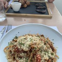 Linguini Bolognese   at 5SENSES Restaurant in Santorini