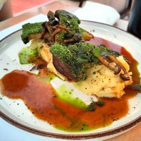 King mush at 5SENSES Restaurant in Santorini