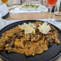 Mushroom Orzo  at 5SENSES Restaurant in Santorini