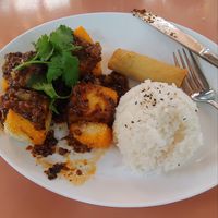 Crispy Tofu with Impossible Sauce at Best Quality Daughter in San Antonio
