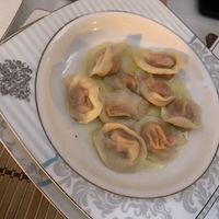 Vegan Manti (dumplings with potato)  at Fatma Sultan in Antalya