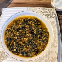 Spinach stew at Fatma Sultan in Antalya