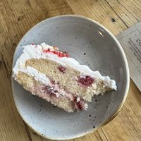 Coconut raspberry cake   at The Roastery by Trading Post - Sydney St in Brighton