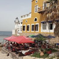 Restaurant on the beach at Al Fanar in Tyre