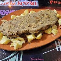 Cachopo #Veganuary at Faroles Taberna Rock in Valladolid