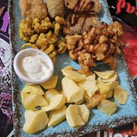 Combinado #Veganuary at Faroles Taberna Rock in Valladolid