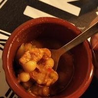 Cocido vegano at Faroles Taberna Rock in Valladolid