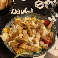 caesar salad  at Faroles Taberna Rock in Valladolid