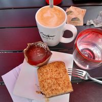  at Evelyn's Coffee Bar in Banff