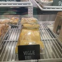 On the menu these are labelled vegan   at Evelyn's Coffee Bar in Banff