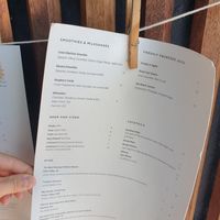 VEO Drinks menu at The Autumn Rooms in Cooks Hill