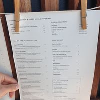 VeO drinks menu at The Autumn Rooms in Cooks Hill