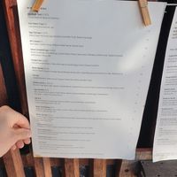 VeO food menu at The Autumn Rooms in Cooks Hill