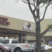 From the outside at Project Pollo - Anderson Lane in Austin