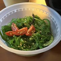 Seaweed salad (just the seaweed and cherry tomatoes, no other sauce )  at Higuma Ramen & Izakaya in Addison