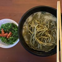Soy soup added to the veggie ramen  at Higuma Ramen & Izakaya in Addison