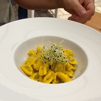 Plin patate e funghi   at Enoteca Semi di Vino  in Ricaldone