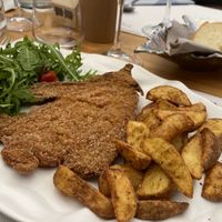 Un vegano a Milano (cotoletta di melanzana)  at Enoteca Semi di Vino  in Ricaldone