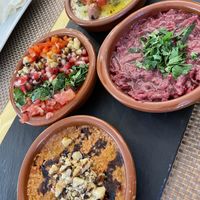 Different starters  at YabaOf in Marbella