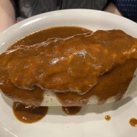 Enchilada Burrito at Champs Diner in Brooklyn