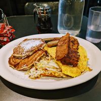 Breakfast Slam at Champs Diner in Brooklyn