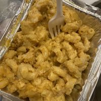 mac and cheese  at Champs Diner in Brooklyn