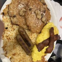 breakfast slam (Just Egg instead of tofu scramble)  at Champs Diner in Brooklyn